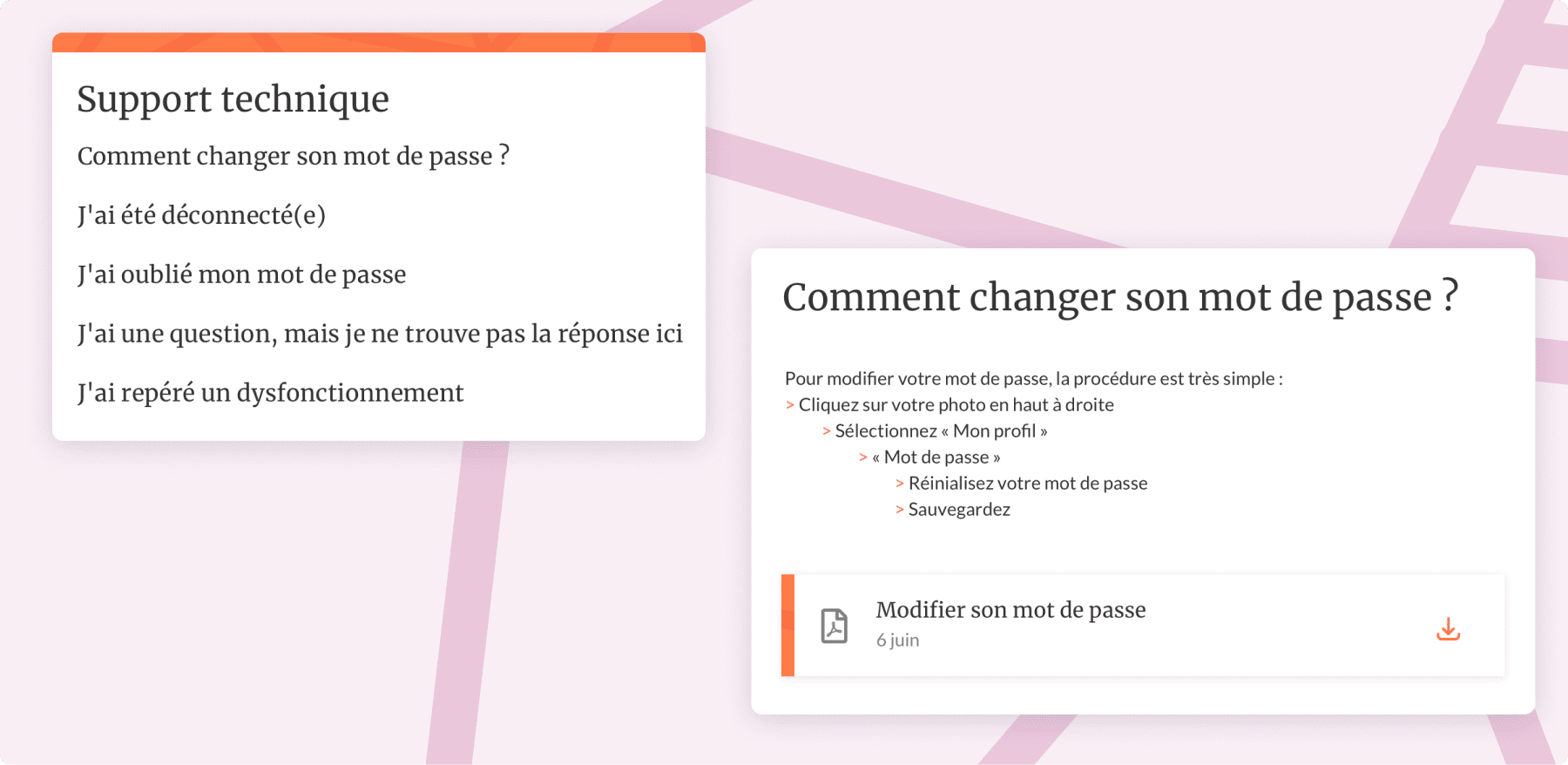 Zoom sur la FAQ d'Intranet Inside