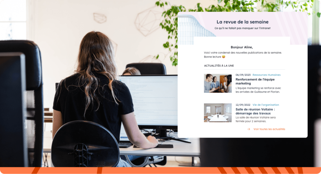Newsletter interne intranet