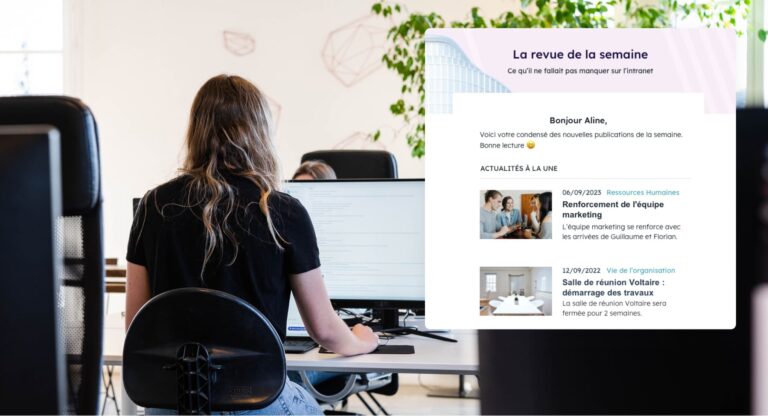 Newsletter interne intranet
