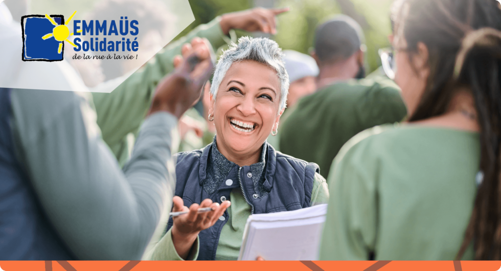 Cas client Emmaus Solidarité sur la refonte de l'intranet de l'association