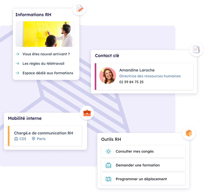 fonctionnalité pour un intranet RH