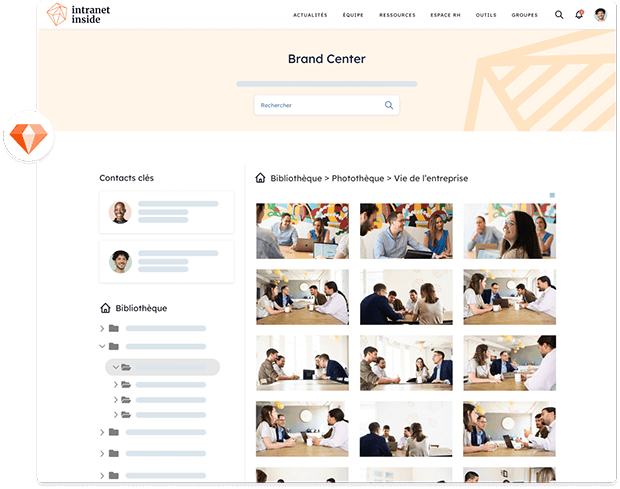 Brand Center - Solution Intranet Inside