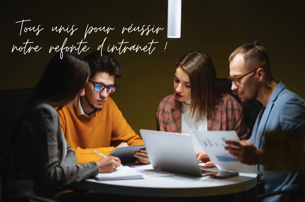 équipe de refonte intranet