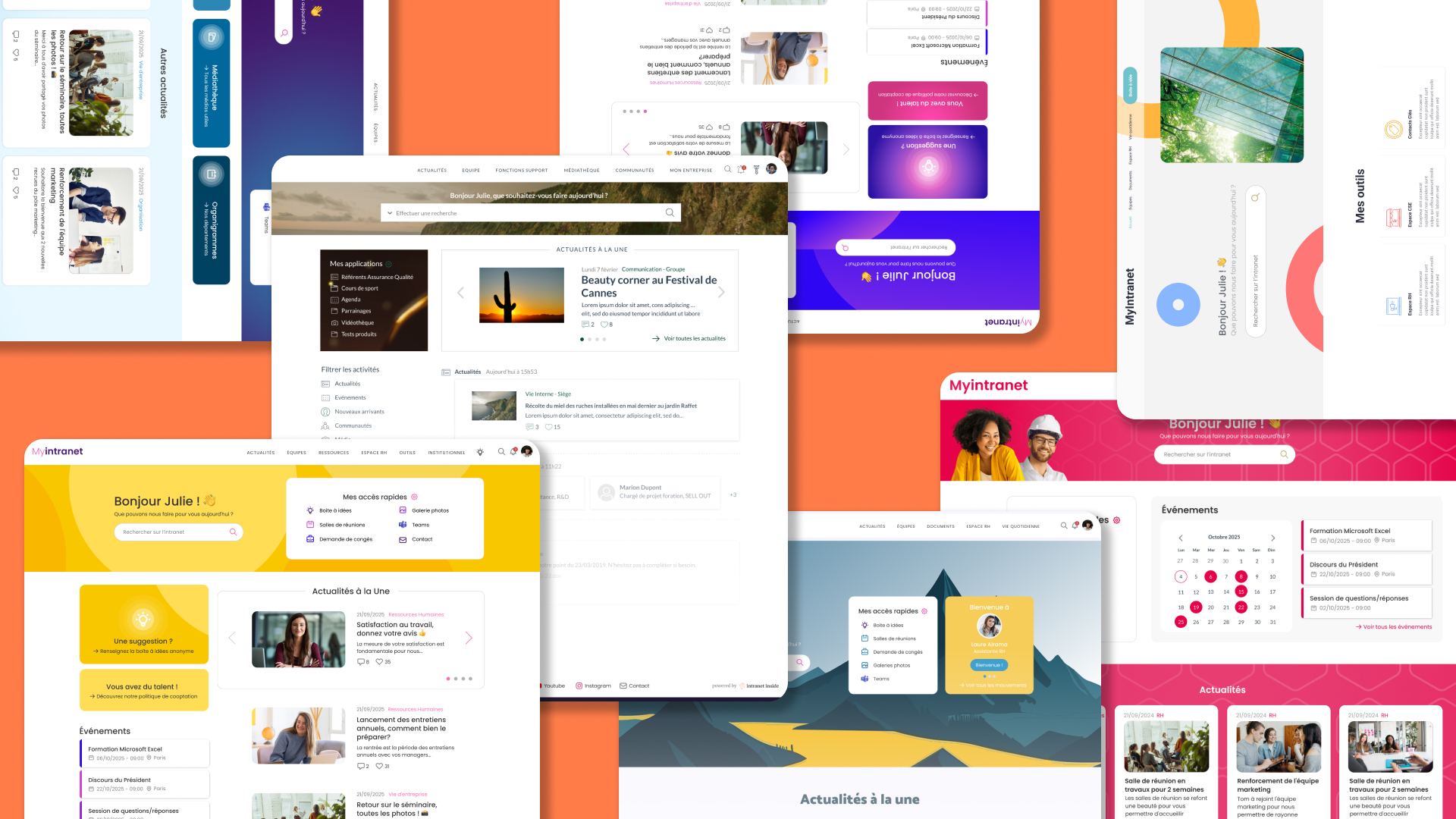 exemples d'intranets pour entreprise et collectivité