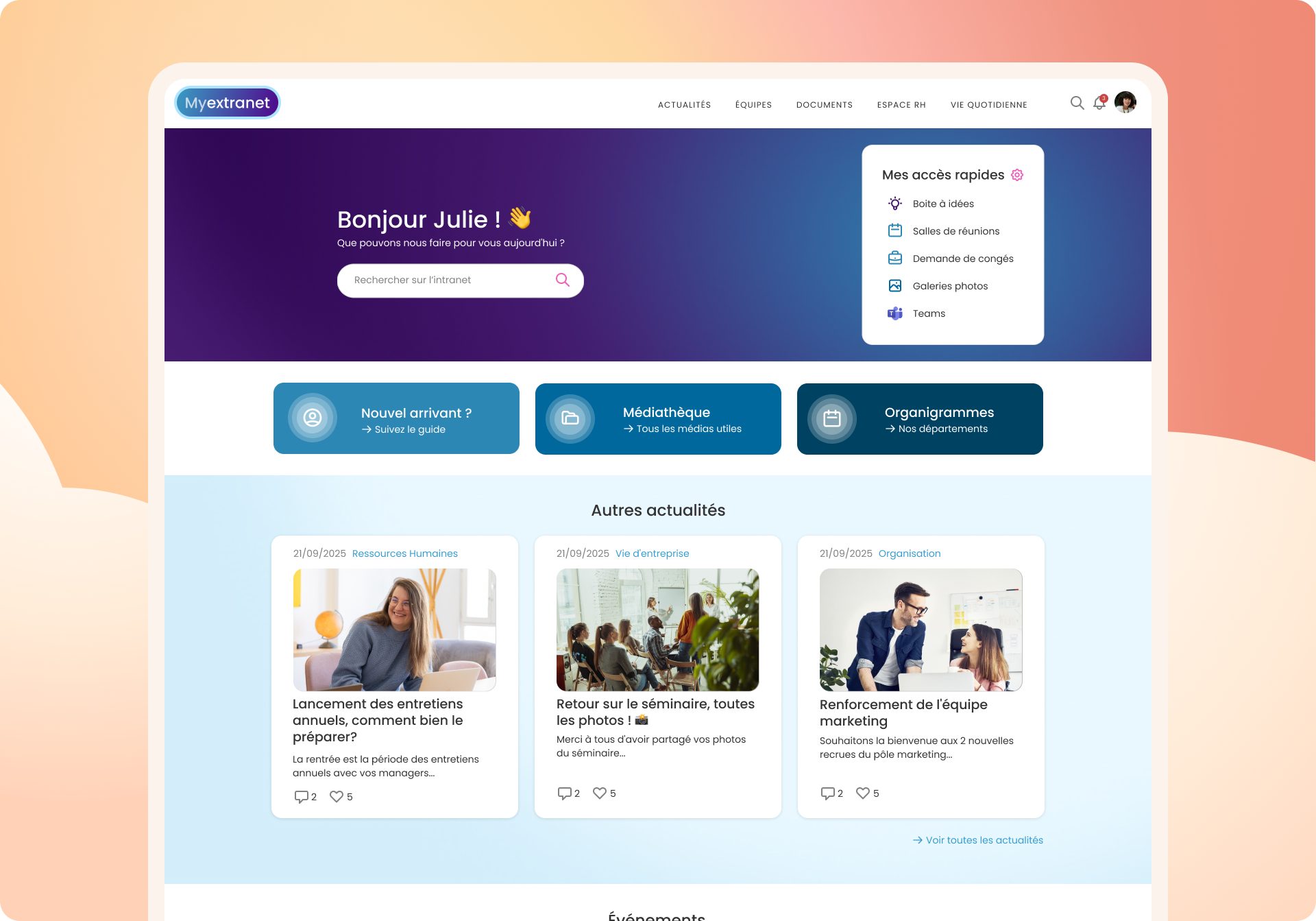 exemple d'extranet