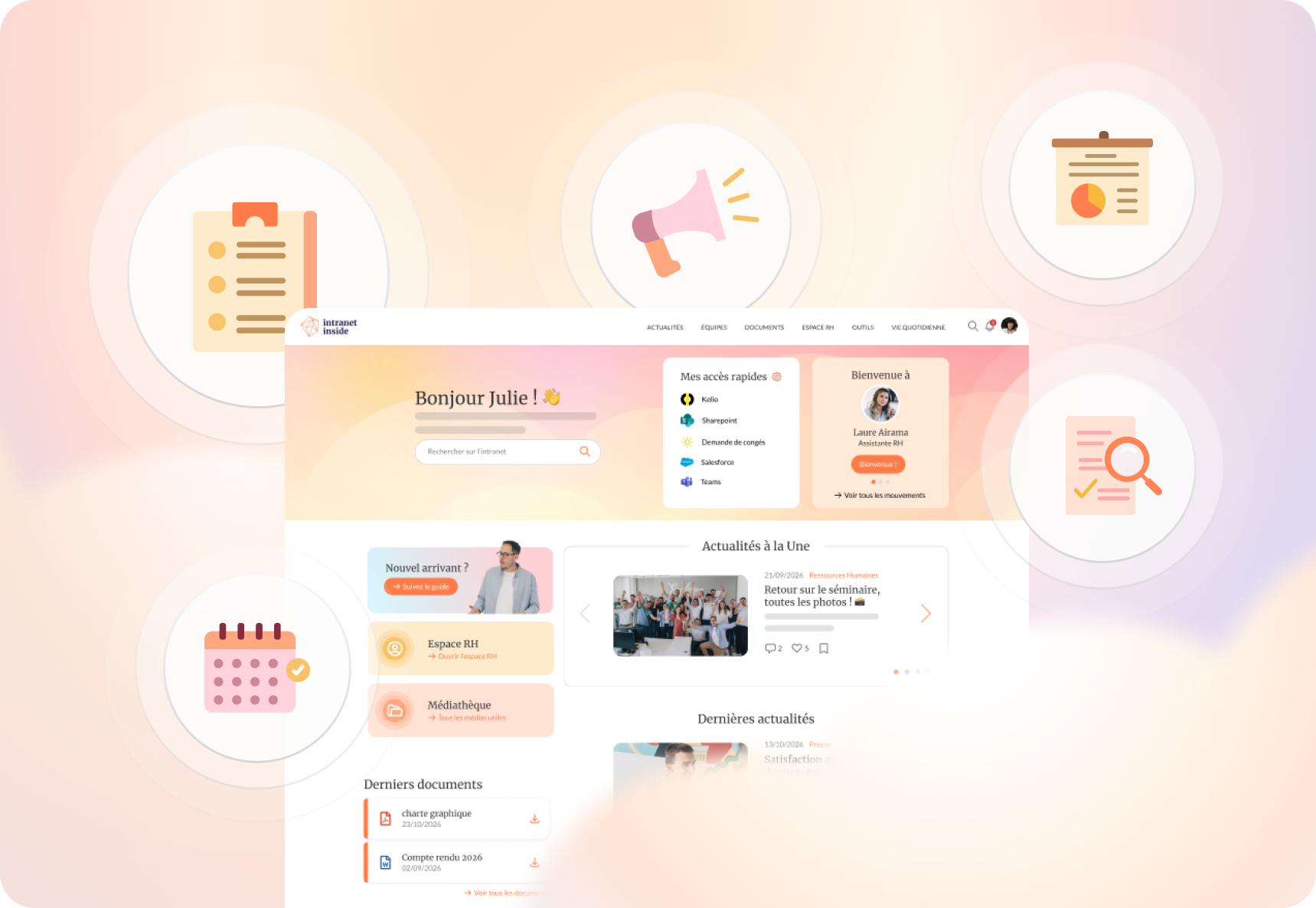 Centraliser les informations dans l'intranet ville