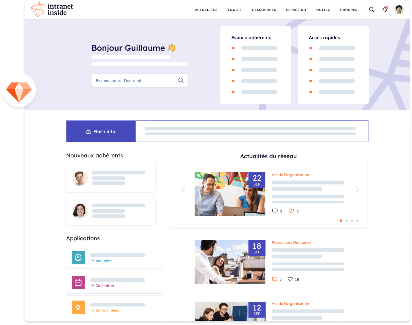 Solution Extranet de Intranet Inside