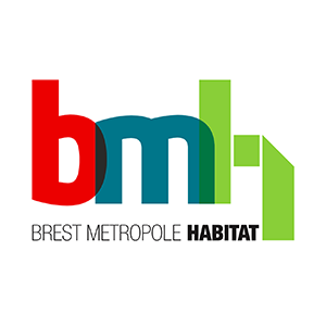 Logo Brest Metropole Habitat